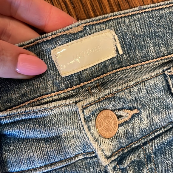 Mother Jeans Stunner Zip Ankle Step Fray - Picture 5 of 8